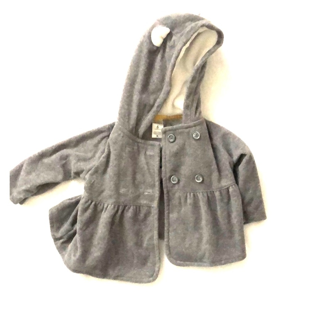 Furry ears- baby jacket - Picture 1 of 1